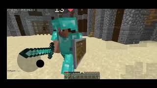 I Kill A Player In Axe Pvp Without Armour Pojav Launcher Touch Contrl Gameplay