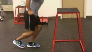 Single Leg 36 Box Jump