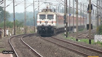 [10 in 1] High speed Electric ICF + LHB trains in actions on Howrah Barddhaman Chord Line | IR