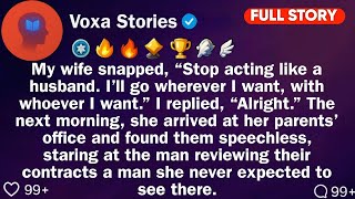 My Wife Snapped, “Stop Acting Like A Husband. I'll Go Wherever I Want, With Whoever. /Reddit stories