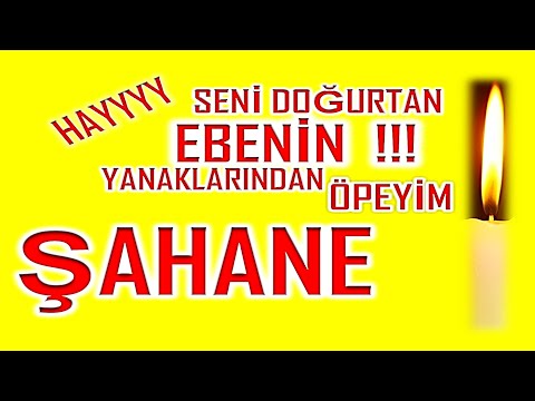 İyi ki Doğdun Şahane İsme Özel Komik Doğum Günü Şarkısı