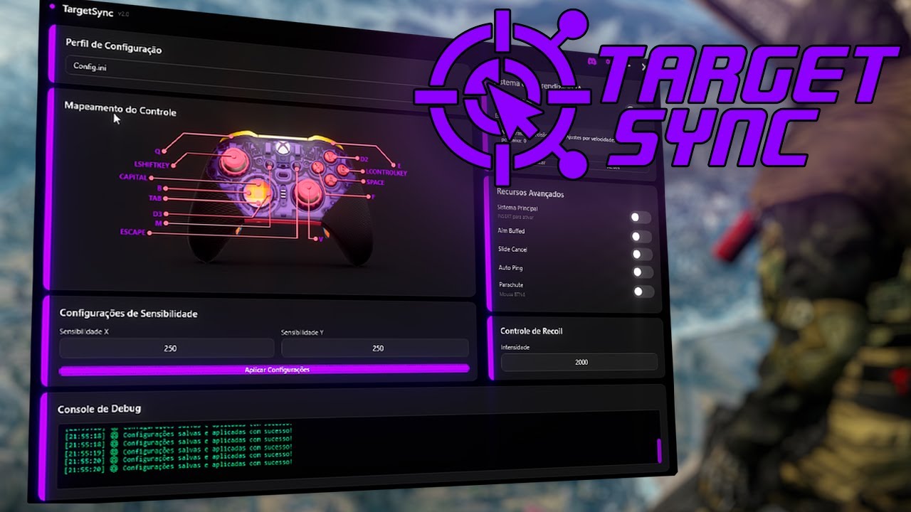 COMO TER AIM ASSIST PARA MOUSE E TECLADO PARA BO6 / WARZONE - YouTube