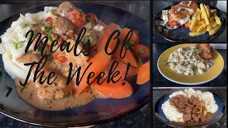 Meals Of The Week Scotland | 18th  24th March | UK Family dinners :)