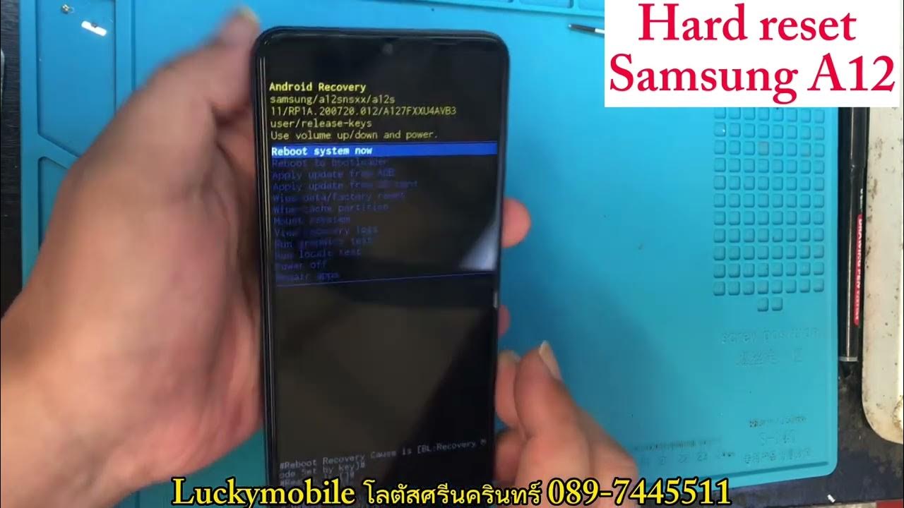 Hard Factory Reset Samsung A12