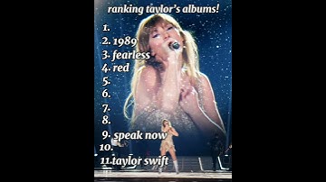 my ranking after TTPD! #taylorswift #swiftiesforever #swifties #fypシ #shorts
