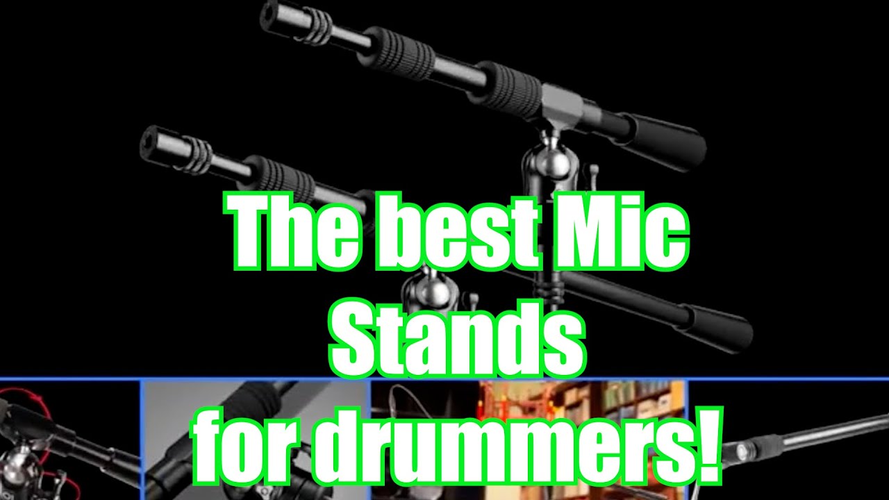 Best Microphone Stands for drummers YouTube