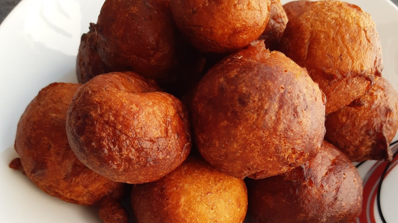 HOW TO MAKE BANANA PUFFPUFF NIGERIAN SNACK RECIPE . YouTube