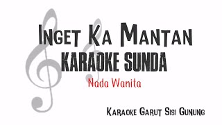 INGET KA MANTAN Karaoke Nada Perempuan || Fany Sabila