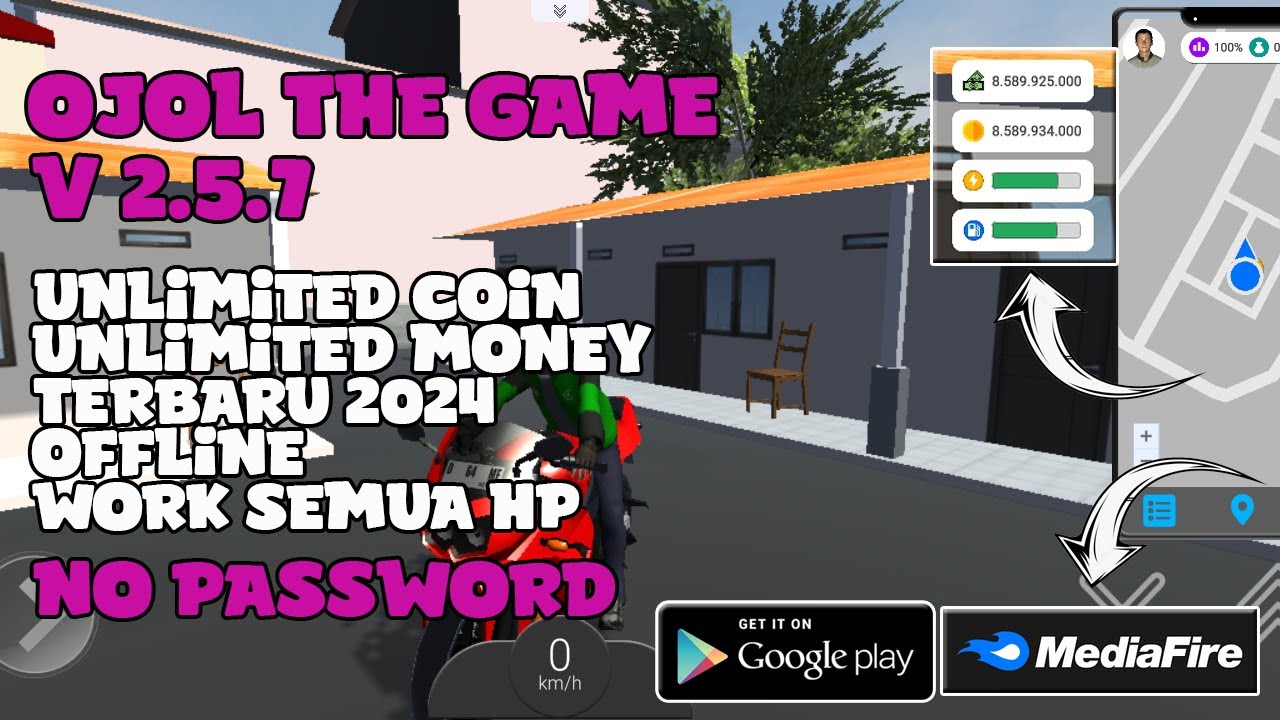 Ojol The Game Mod Apk V2.5.7 Update Terbaru 2024, Seru