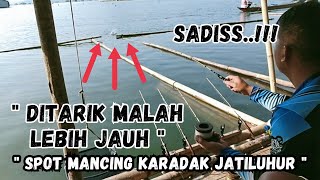 SADIS, Hampir Kewalahan || Mancing Waduk Jatiluhur