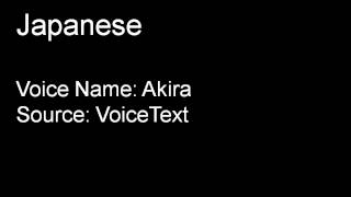 Top 5 Male Japanese Tts Voices Youtube