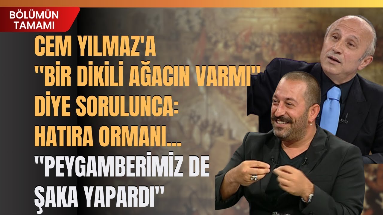 Cem Yılmaz'a "Bir Dikili Ağacın Var Mı" Diye Sorulunca... "Peygamberimiz De Şaka Yapardı"