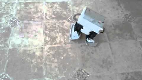 Bioloid walking Droid