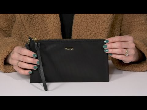 Tumi Voyageur Ankara Wristlet Pouch SKU: 9890284 - YouTube
