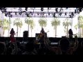 Bo Ningen lead singer goes in a trance on 4/20 @ Coachella 2014