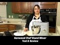 Kenwood Chef Titanium Stand Mixer Test & Review KMC010 ~ Amy Learns to Cook