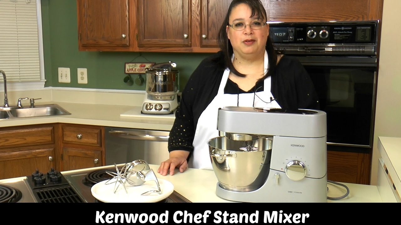 gokken dozijn output Kenwood Chef Titanium Stand Mixer Test & Review KMC010 ~ Amy Learns to Cook  - YouTube