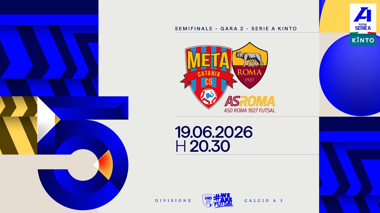 Covei Meta Catania Bricocity-Roma 1927 4-3 | Serie A KINTO 2025/2026 | Playoff | Semifinali - Gara-2