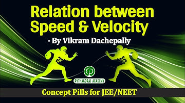 VELOCITY & SPEED