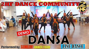 #DEMO #DANSA #linedance | #halalbihalal #2025 | 2HF #Dance #community #indonesia #jamming | SIMLIM