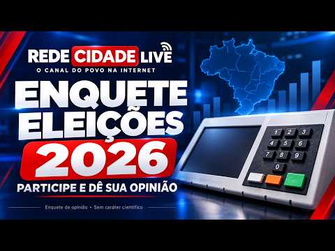 Enquete Ao Vivo - Em qual candidato Você não votaria de jeito nenhum?