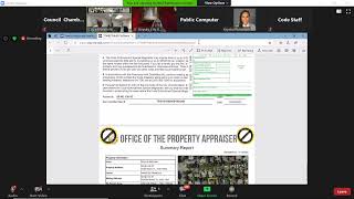Virtual Code Compliance Hearing - 11/17/2020