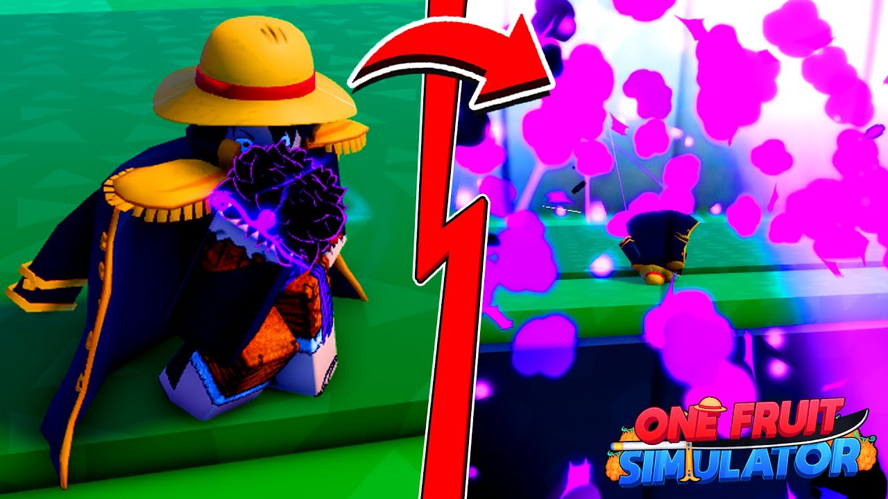 SHOWCASE DA NOVA YAMI YAMI NO MI DO ONE FRUITS SIMULATOR ! YORU BROKEN ? YouTube