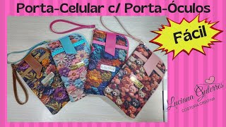 Porta-Celular c/ Porta-Óculos - Aulão Completo p/ Iniciantes 🤩