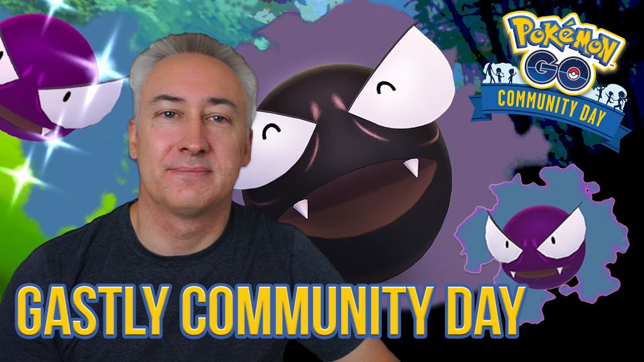 A Gastly Community Day Pokemon Go Youtube