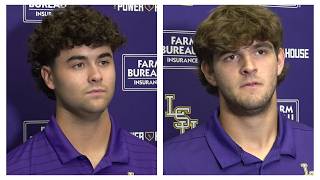 LSU Baseball Interviews: Seth Dardar and Deven Sheerin