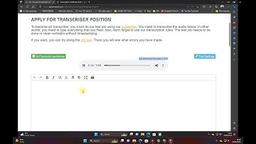 GoTranscript Test answers 13 May 2023