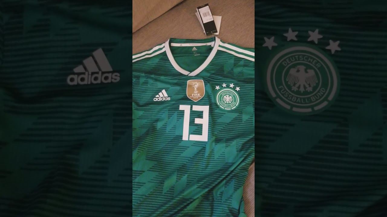 Bestcheapsoccer.cn 2018 World Cup Germany Away Jersey Unboxing Review.