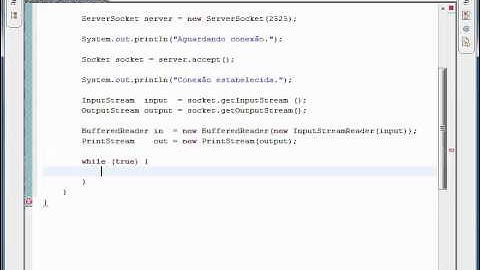 Java - Cliente/Servidor Básico (Parte 1)