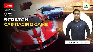 Car Racing Game in Scratch | Gaurav Kumar Jain screenshot 4