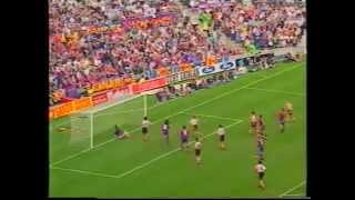 Barcelona 8 - CD Logroñés 0 (Liga 1996-97)