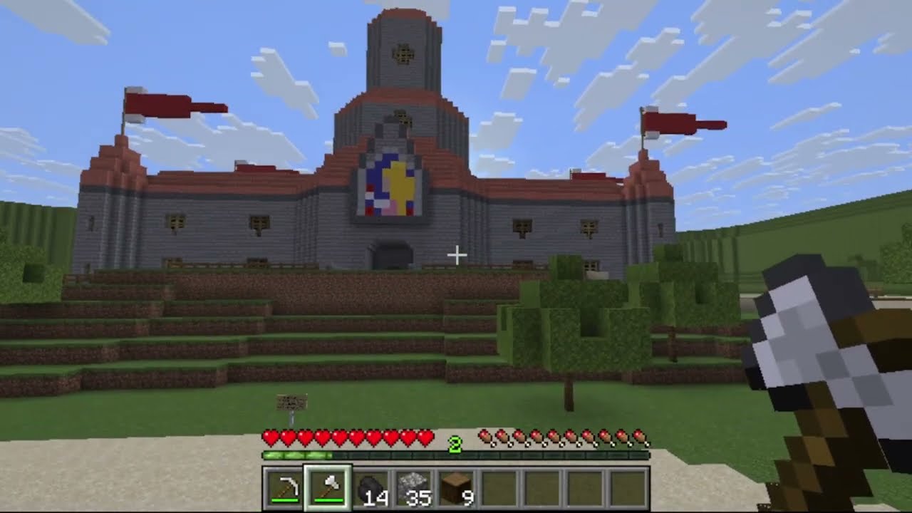 Backrooms Meets Mario 64, Also Meets Minecraft, Lets Get Weird!