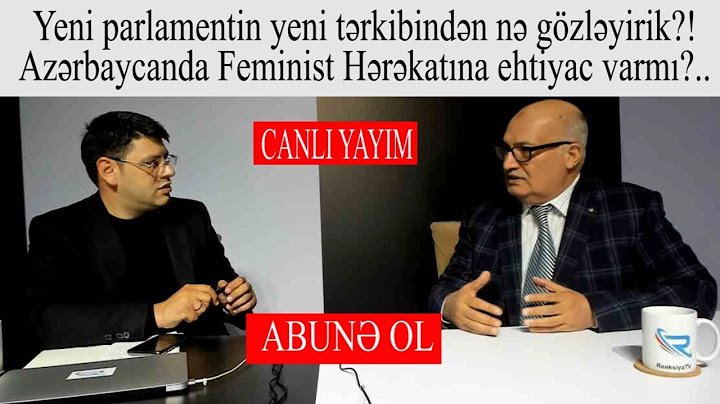 Sərdar Cəlaloğlundan yeni parlament tərkibi və feminislər haqqında ŞOK açıqlamalar - Siyasi reaksiya