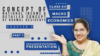 Macroeconomics Chapter 3 Part 1 || Concept of National Income & Detailed Concept of Normal Residents