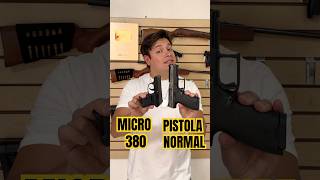 La PISTOLA 380 más PEQUEÑA RUGER LCP ! #armasmys #defensapersonal #airsoft #shorts