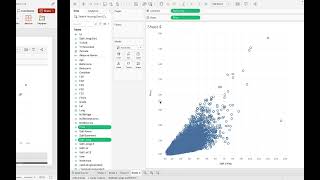 Make a Scatterplot in Tableau #tableau #scatterplot
