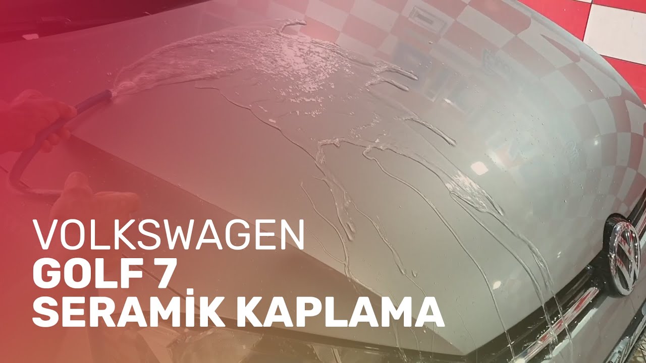 Volkswagen Golf 7 // Yaptığımız Seramik Kaplamanın Su Testini Gerçekleştirdik.