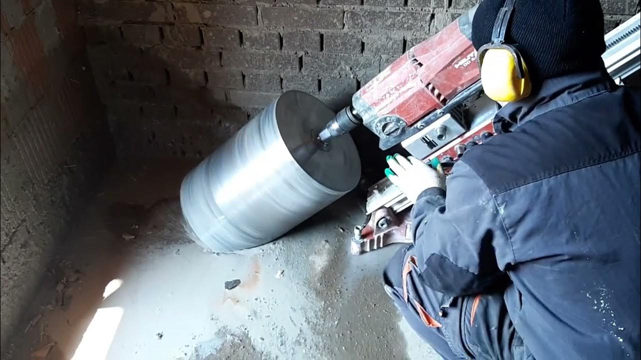 Сверление под углом Hilti DD250 - YouTube