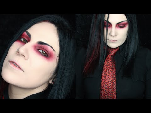 Gerard Way - My Chemical Romance Halloween tutorial trucco