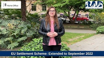 EU Settlement Scheme: Extended to September 2022