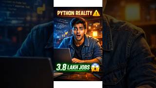 380,000 Python Jobs in India 😱 But 80% Still Fail! Why? #shorts #telugu #python #job #skills #itjobs