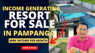 INCOME GENERATING RESORT FOR SALE IN PAMPANGA I HOUSE TOUR #1