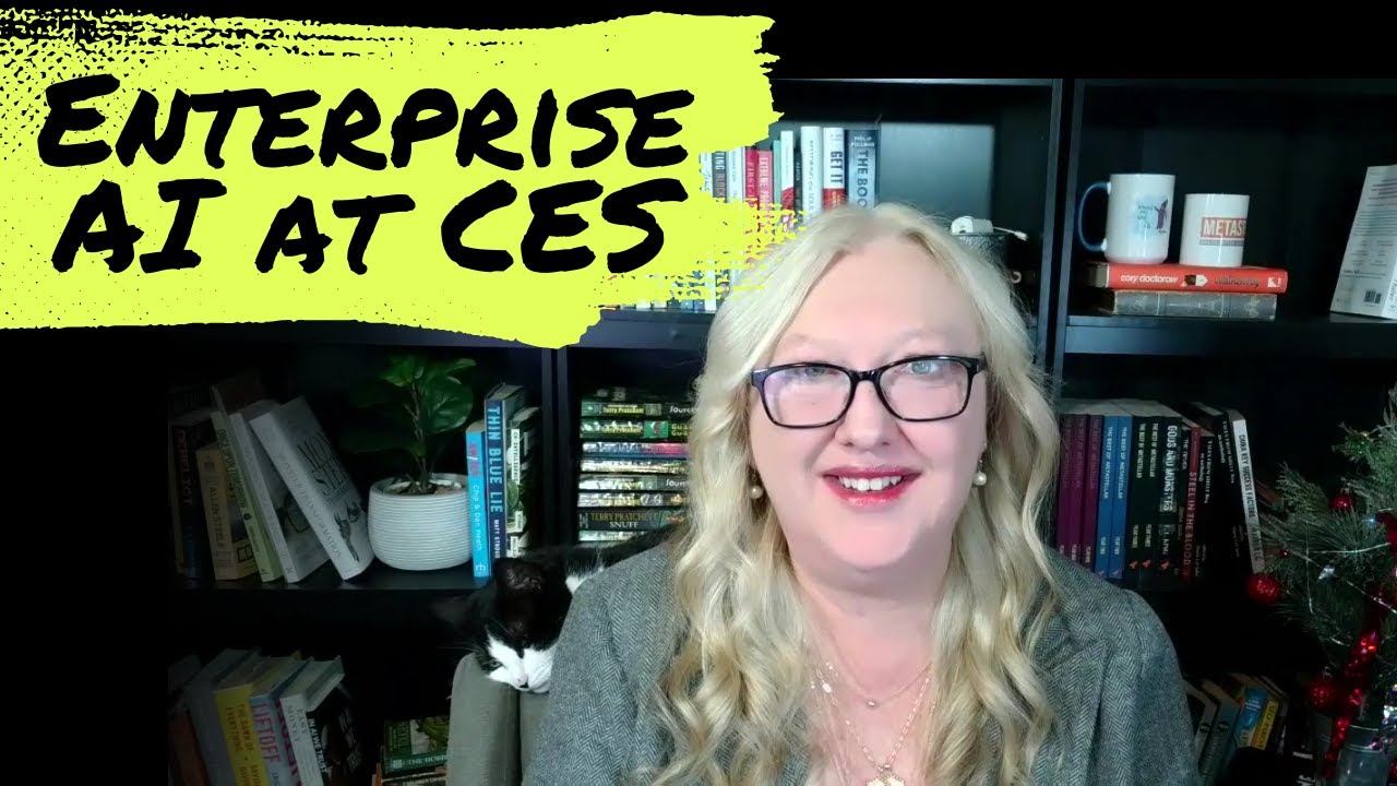 I was surprised by how much business AI there was at the show this year