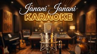 Janani Janani Karaoke | Ilaiyaraaja | Tamil Classical