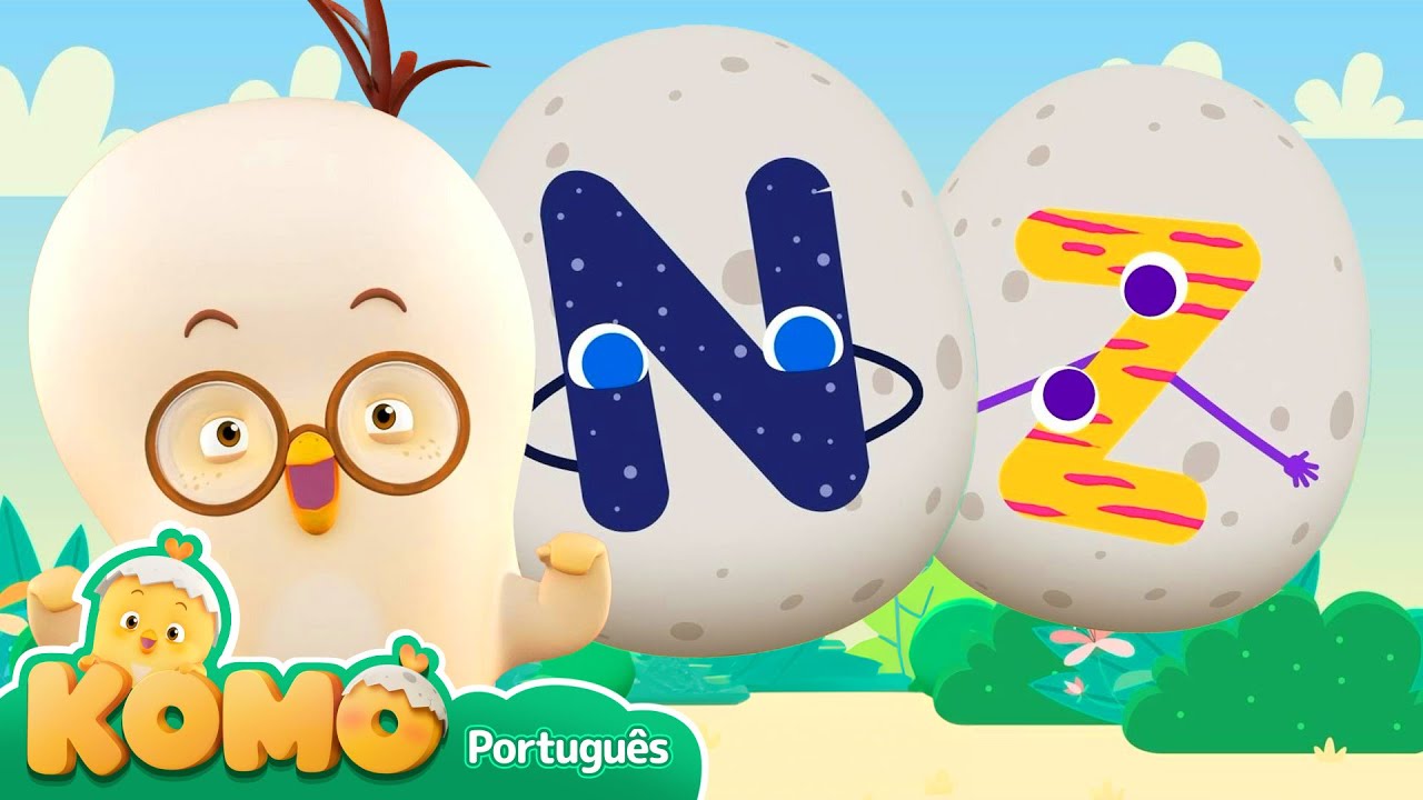 Alfabeto N~Z Inglês com o Komo | Komo, O Pintinho Carinhoso - Animação ...