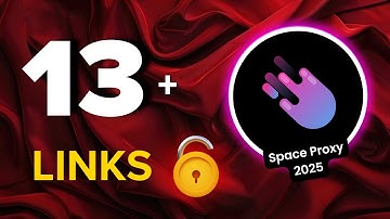 13+ New Space Proxy Links for School Chromebook | Unblocked websites for school 2025